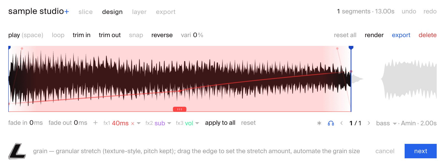 sample studio+ in action