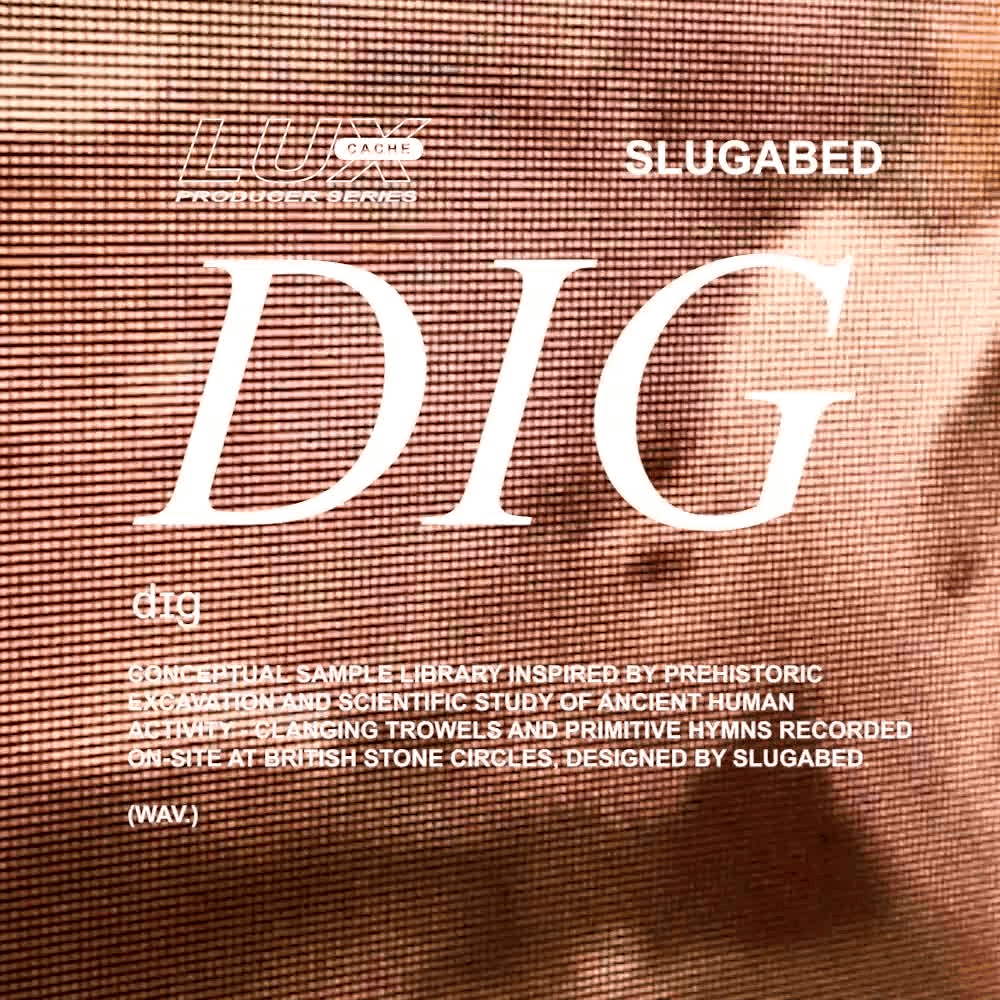 'DIG', a sample library by Slugabed